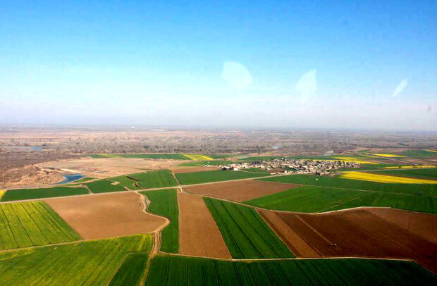 تشخیص آثار زراعت با استفاده از عکس هوایی